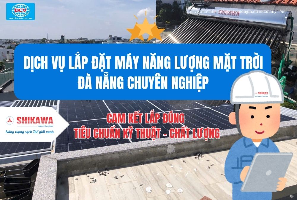 lắp đặt máy năng lượng mặt trời Đà Nẵng