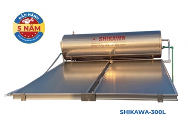 Máy Nước Nóng Năng Lượng Mặt Trời Tấm Phẳng SHIKAWA-300L